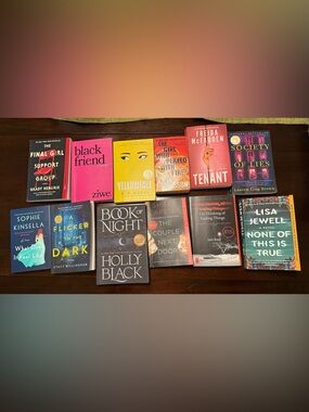 Mixed Book Lot – Bestselling Thrillers, Fiction & Book Club Favorites